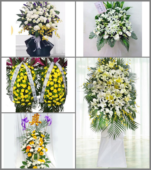 广东东莞市白事花篮预定